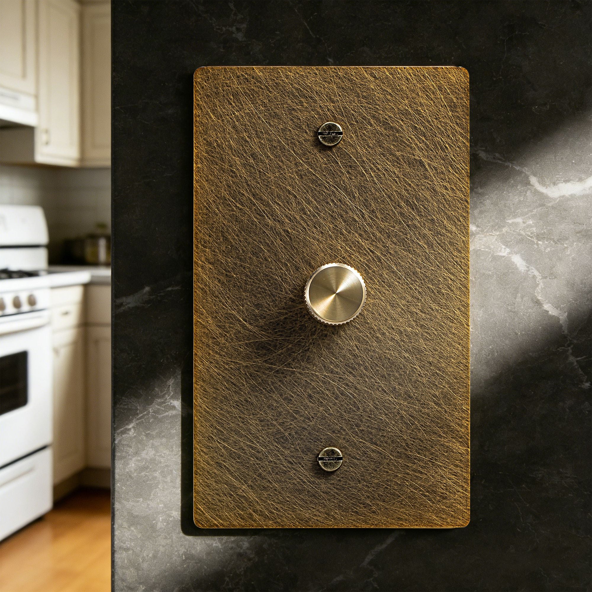 The Brass Dimmer Switch (1 to 5 Gang)
