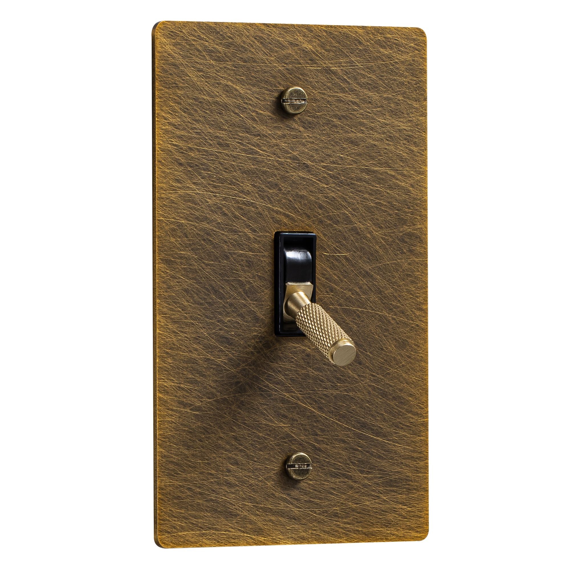 The Brass Toggle Switch (1 to 5 Gang)
