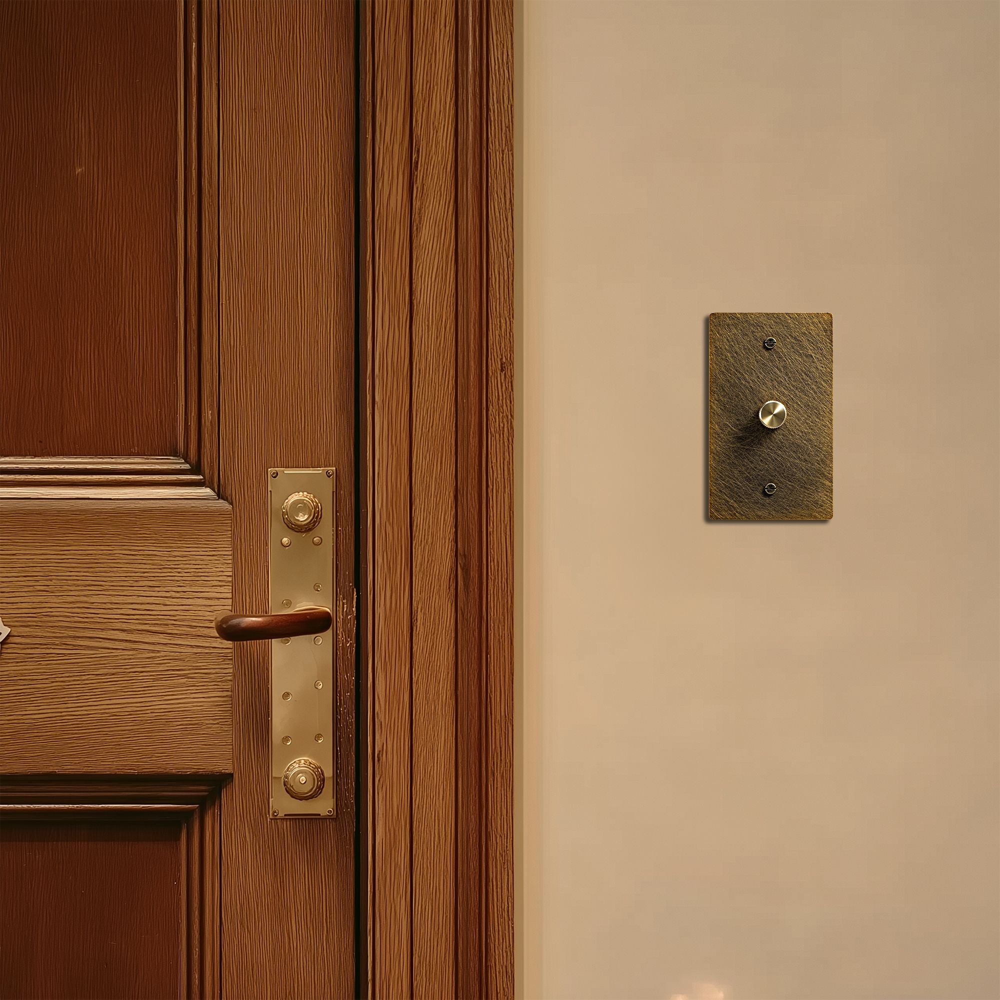 The Brass Dimmer Switch (1 to 5 Gang)