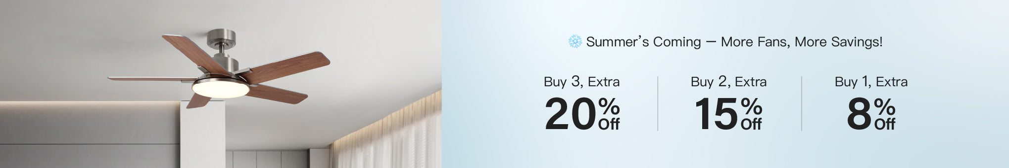 Collection Promotion Desktop Banner Image  | Sofary Lighting