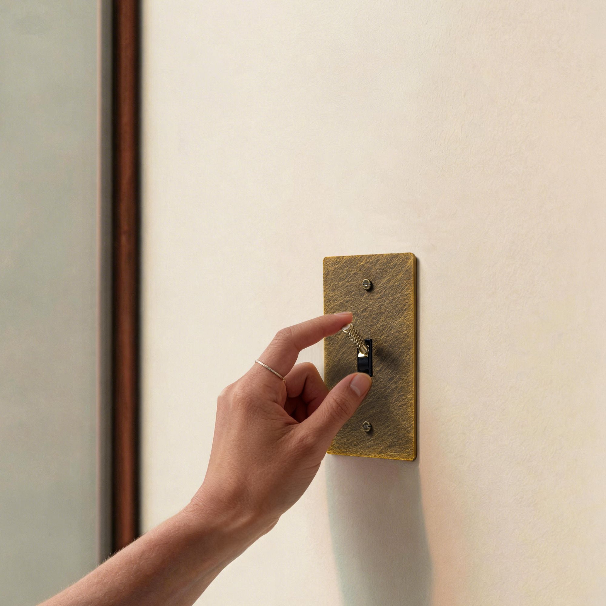 The Brass Toggle Switch (1 to 5 Gang)