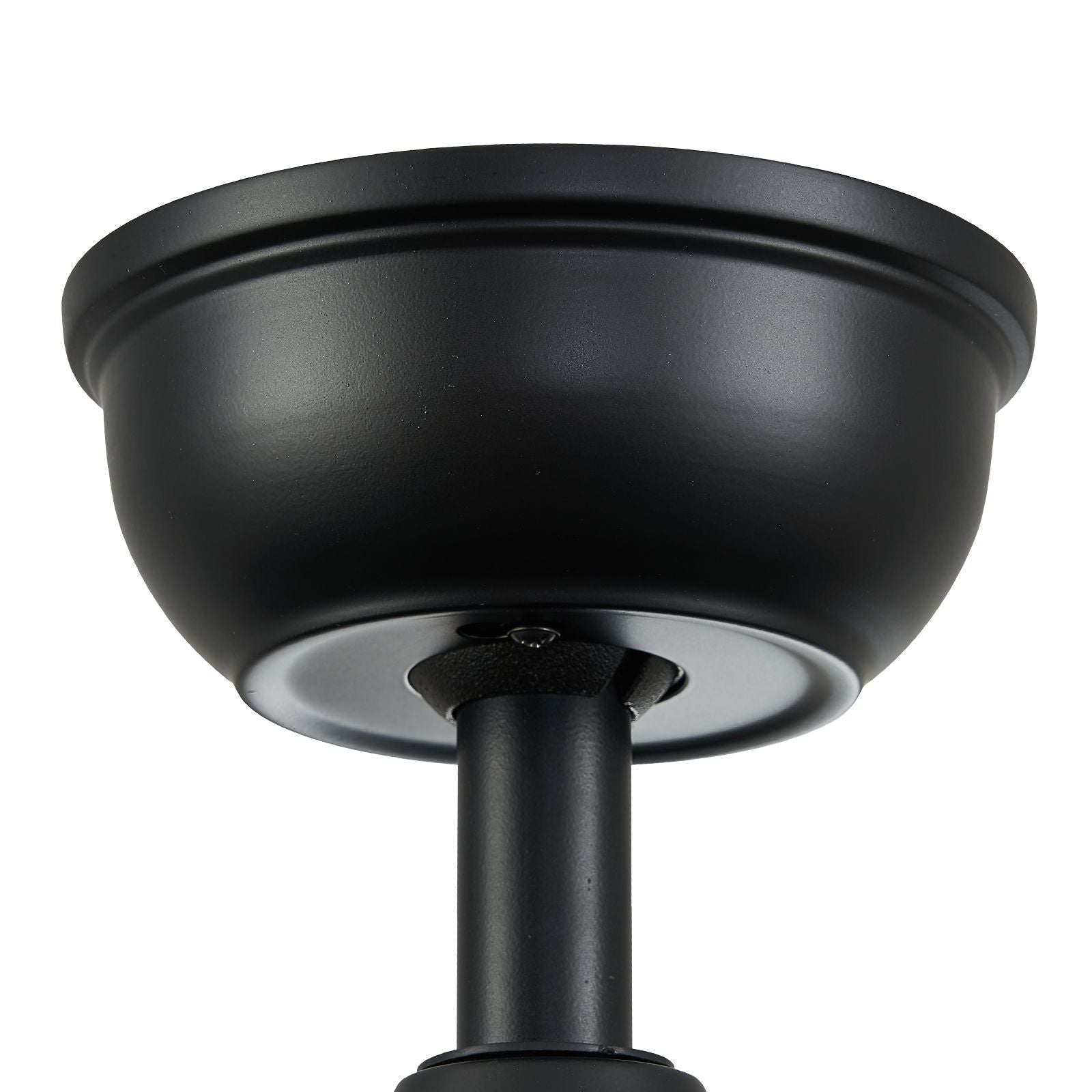 Modern Industrial Caged Ceiling Fan with Light