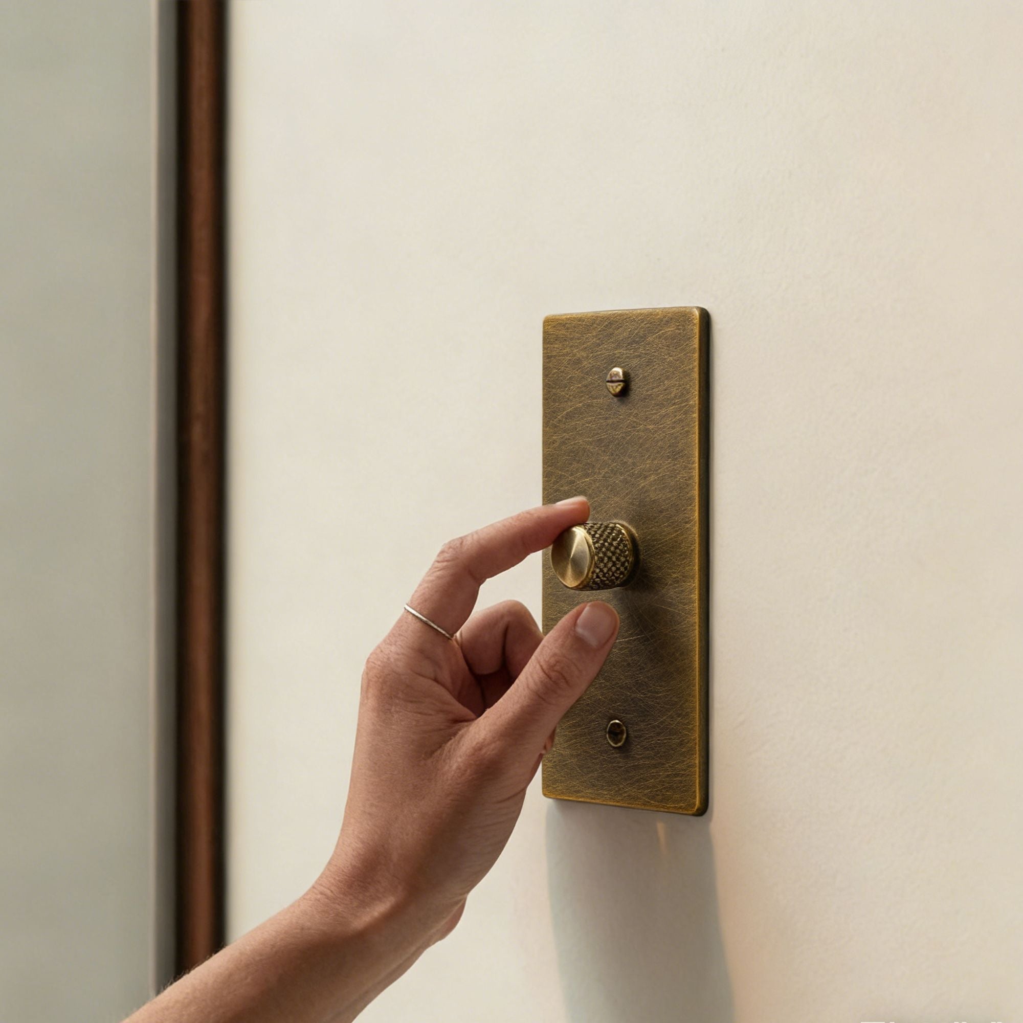 The Brass Dimmer Switch (1 to 5 Gang)