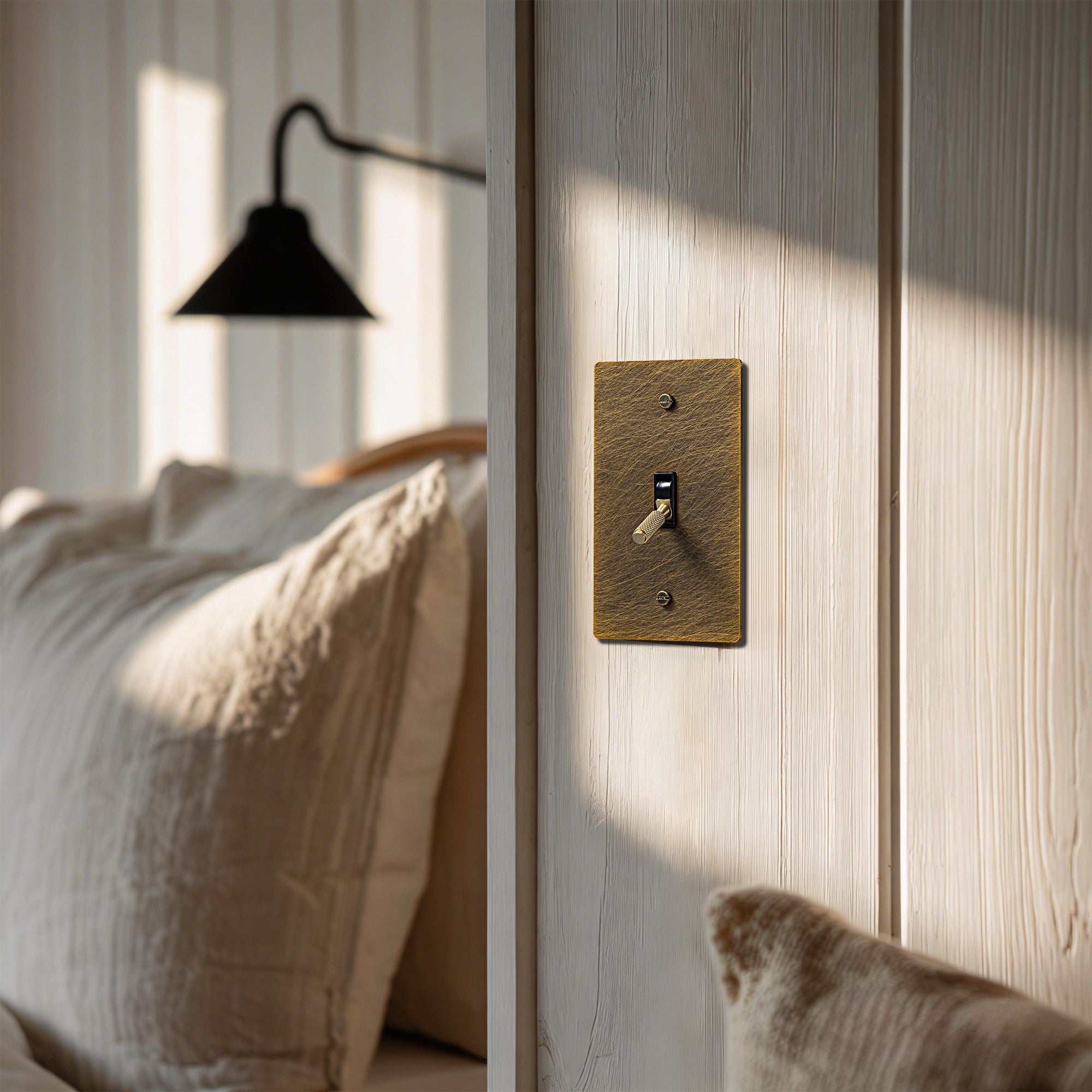 The Brass Toggle Switch (1 to 5 Gang)