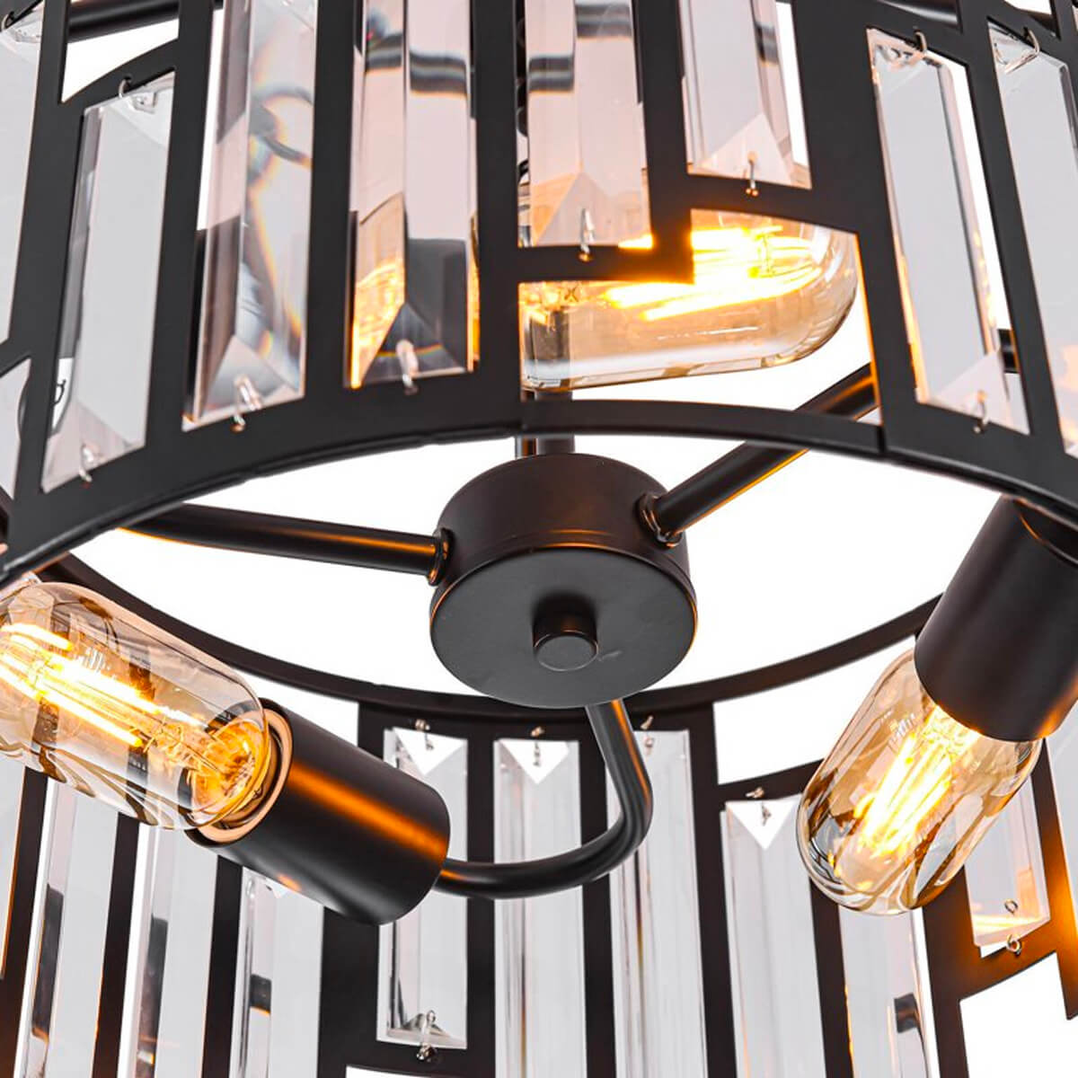 American-style-iron-pendant-lamp-Ceiling-light-texture  | Sofary