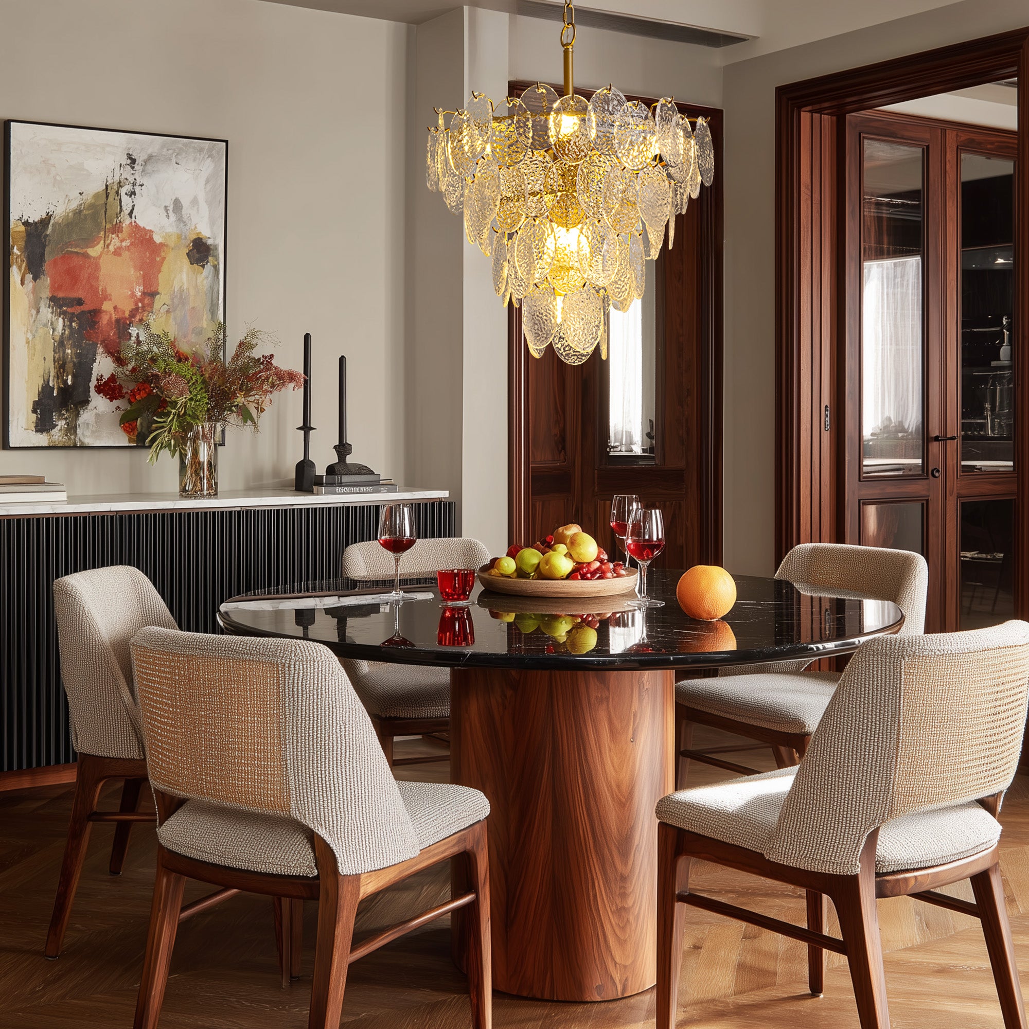 Aurora-Petal-Cascade-Chandelier-with-Dining-Room-Sofary-CH486-A-20260422