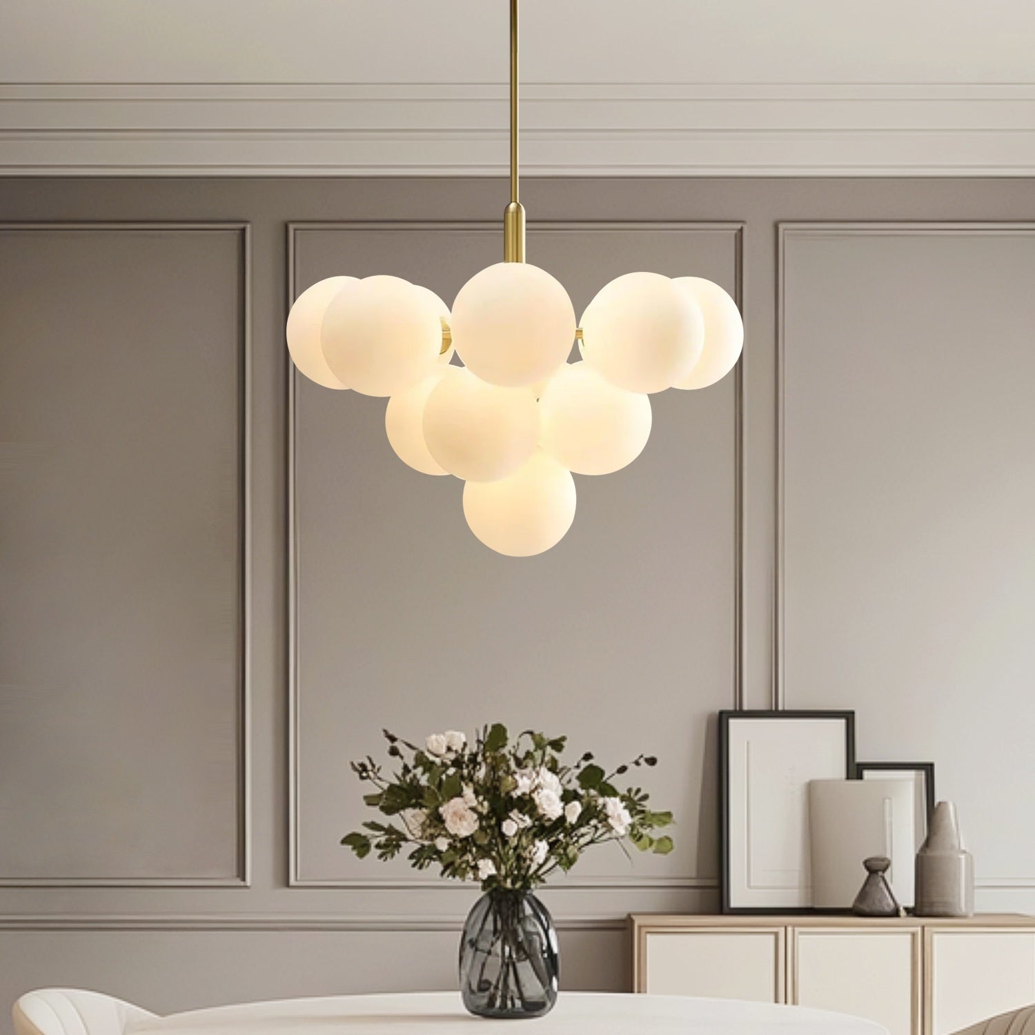 Modern Bubble Cluster Globe Pendant Light ch388 20250704 Sofary Lighting