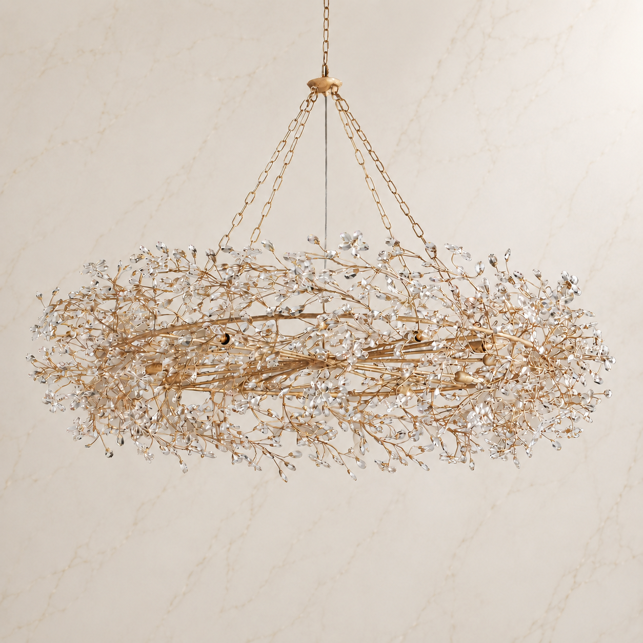 Opal Unique Elegance Crystal Chandelier