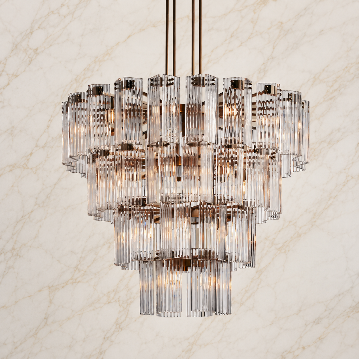 Opal Unique Elegance Crystal Chandelier