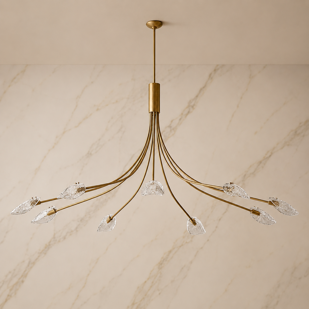 Opal Unique Elegance Crystal Chandelier