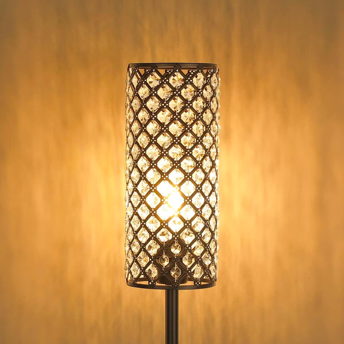 Floor-lamp-iron-modern-crystal-sofa-bedside-lamps-texture1 | Sofary