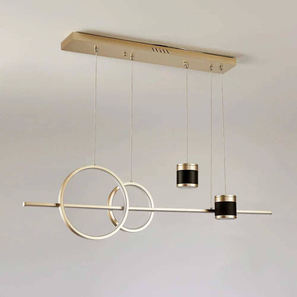 Geometric Linear Dining Room Chandelier-Sofary Lighting
