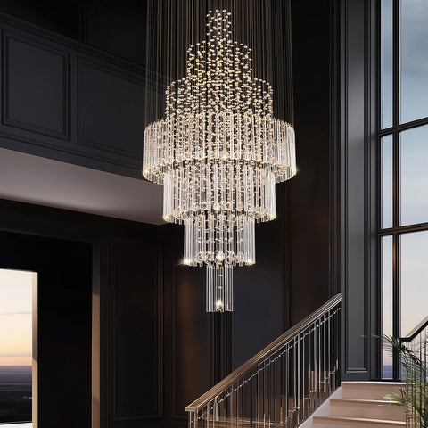 Large_Raindrop_Crystal_Chandelier_Ball_Shape_-_Living_Room-CH053-250520-2