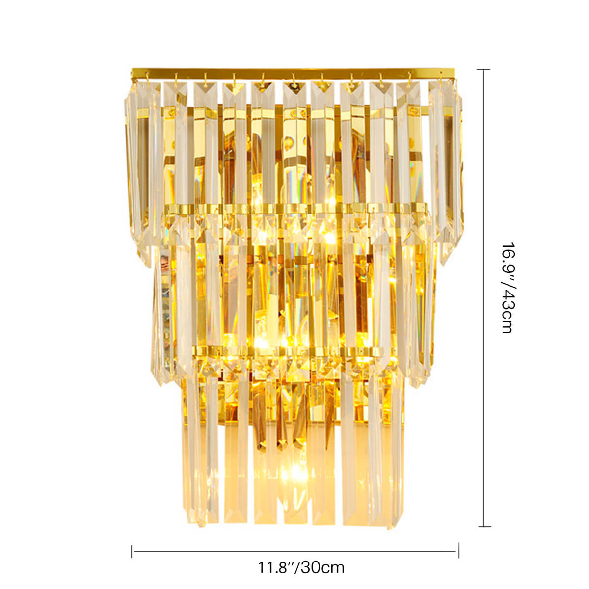 Luxury-TV-Background-Postmodern-Crystal-Wall-Light-dimensions | Sofary