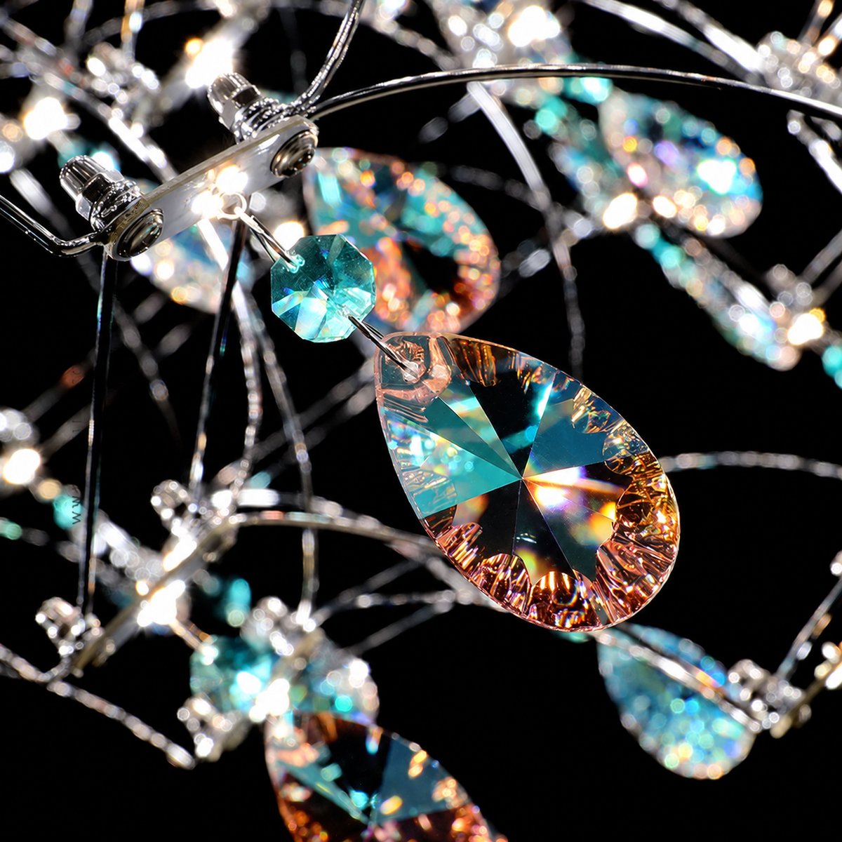asterwyn-modern-artistic-crystal-cascading-teardrop-chandelier-details-of-crystal-sofary-lighting