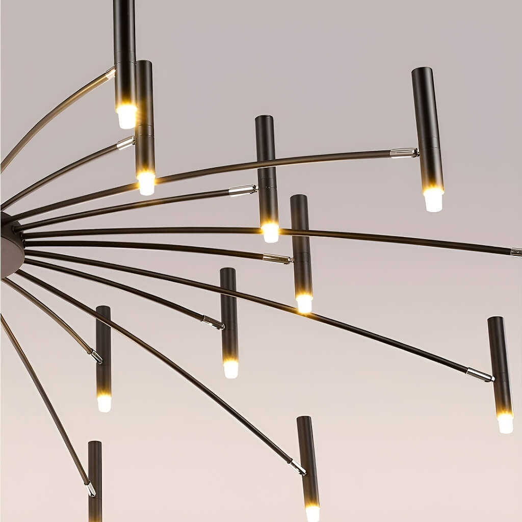 Atmospheric Nordic Chandelier: Creative Lighting for Living Rooms, Bedrooms, and More-details-4 | Sofary