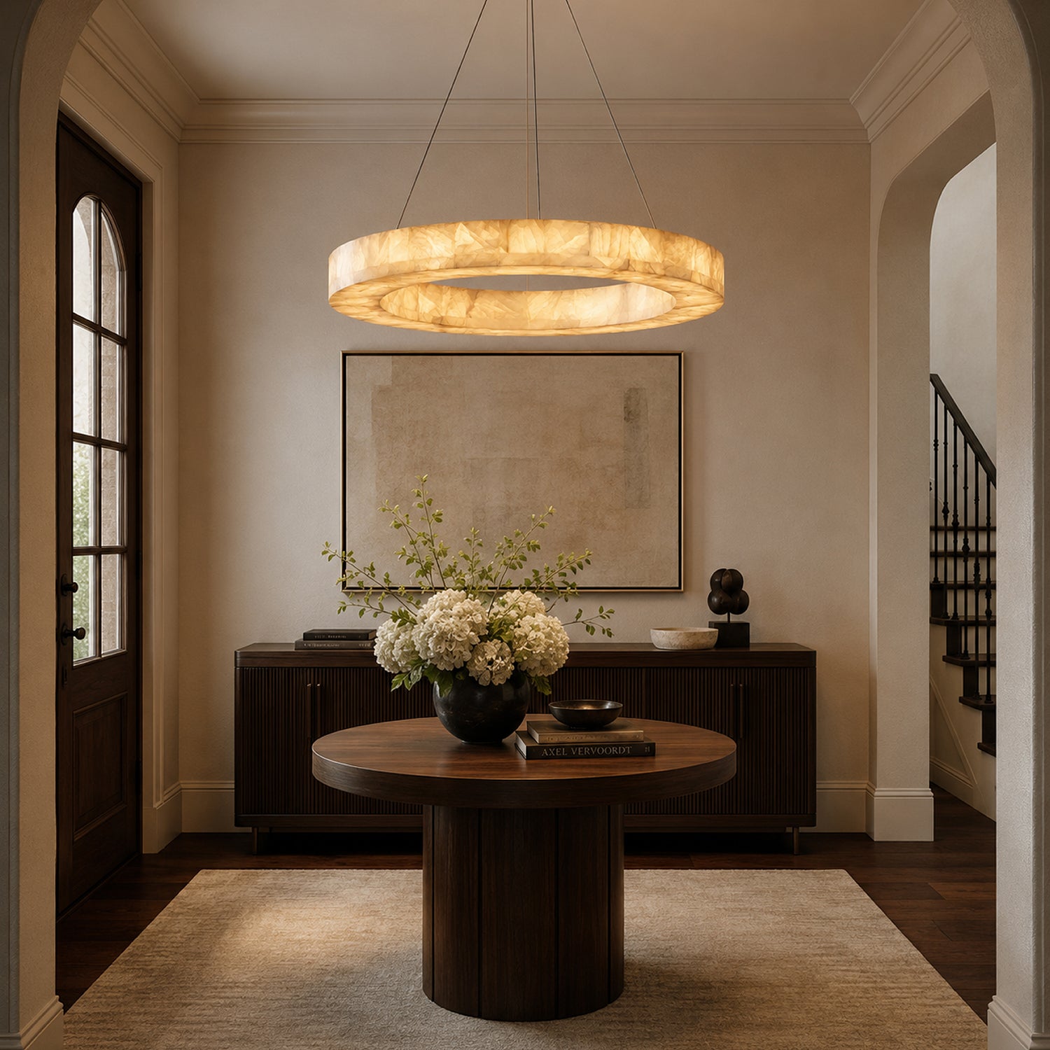 aveline-modern-luxury-gold-alabaster-ring-chandelier-foyer