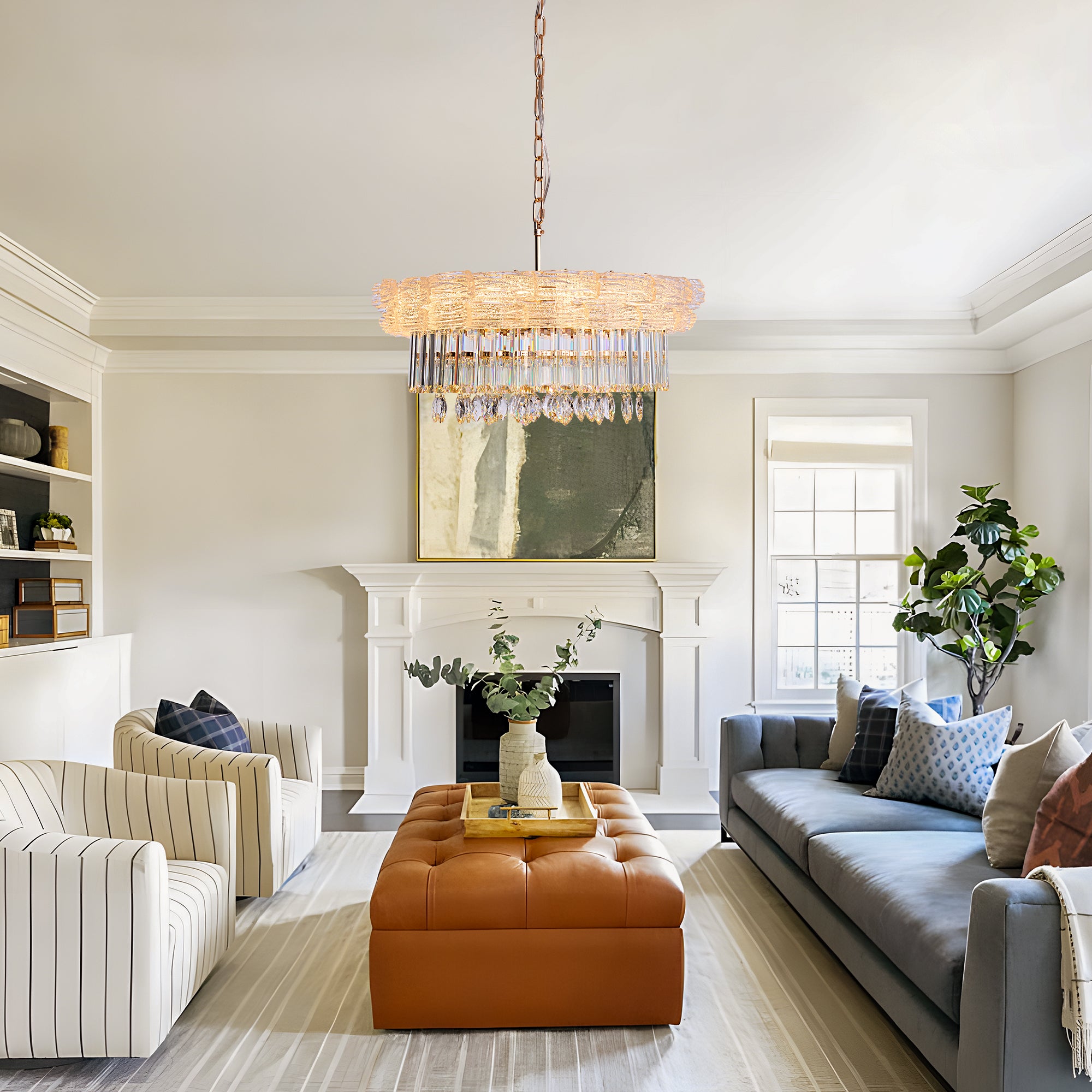 avelle-modern-luxury-gold-crystal-tiered-round-chandelier-living-room-with-sofa