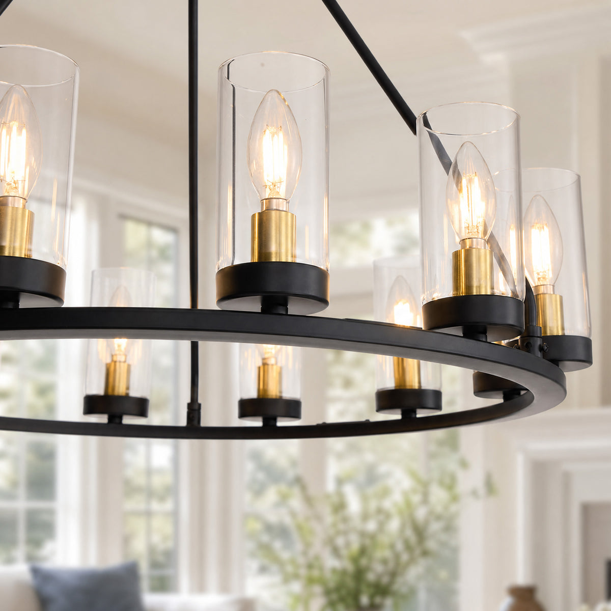 bramwell-american-vintage-farmhouse-iron-round-clear-glass-candle-style-chandelier-details-of-light-sofary-lighting