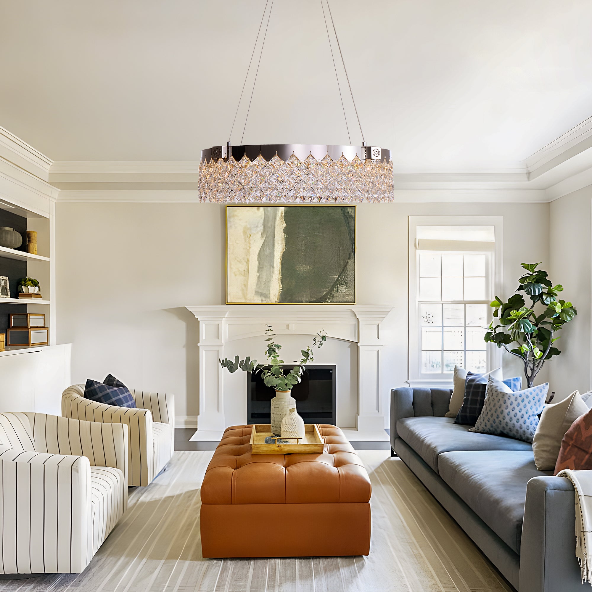 camille-modern-chrome-crystal-ring-cascade-chandelier-living-room