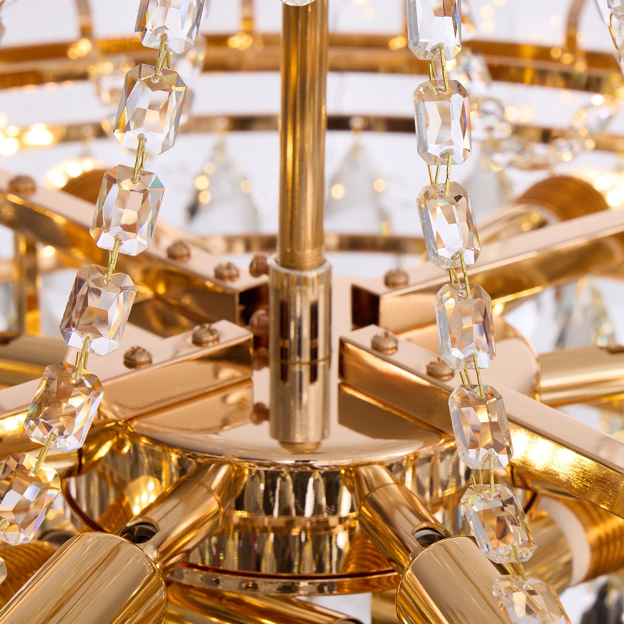 celorien-modern-luxury-gold-crystal-tiered-round-chandelier-frame-details