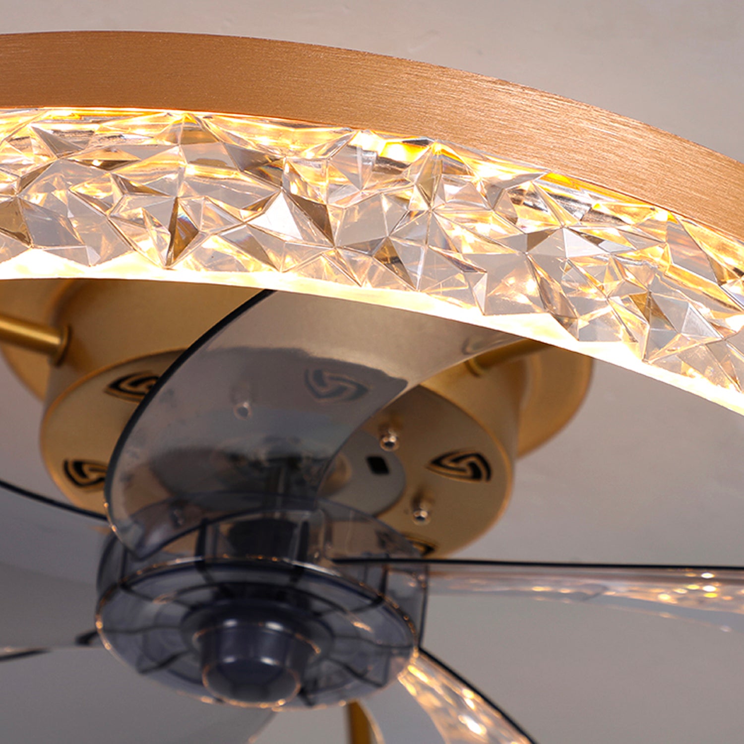 Circular CeilingFan Light Modern And Simple Creative Embedded Integrated detailds|Sofary