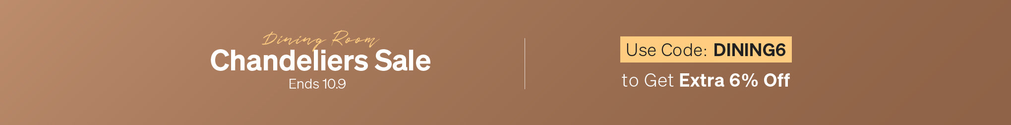 Collection Promotion Desktop Banner Image  | Sofary Lighting