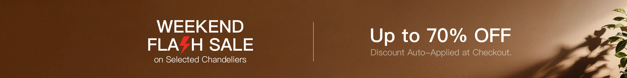 Collection Promotion Desktop Banner Image  | Sofary Lighting