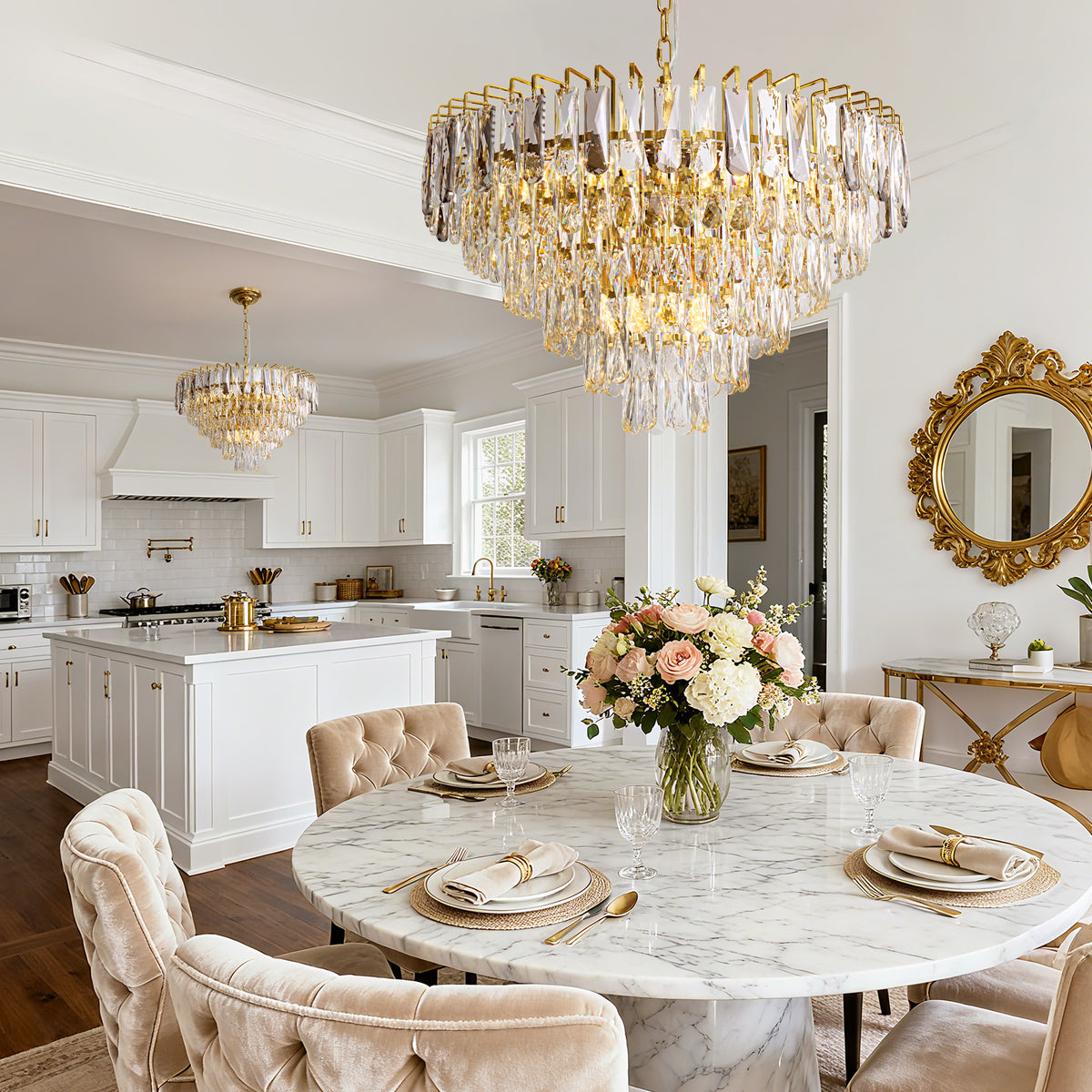cresselle-modern-luxury-gold-crystal-teardrop-tiered-chandelier-two-using-scenes-sofary-lighting