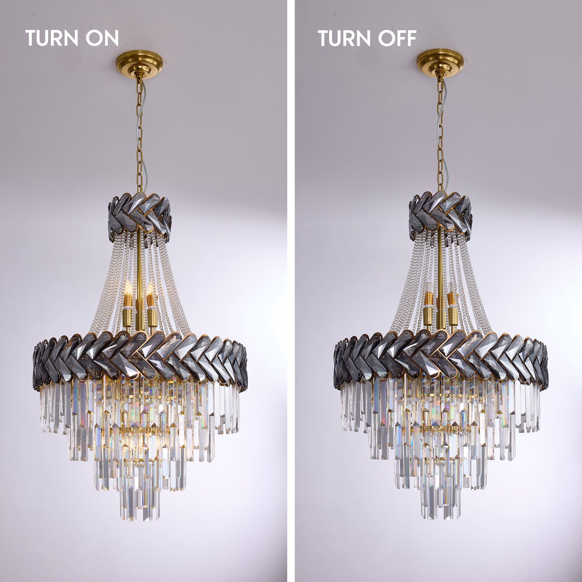 elowen-modern-luxury-black-gold-crystal-tiered-chandelier-turn-on-and-off