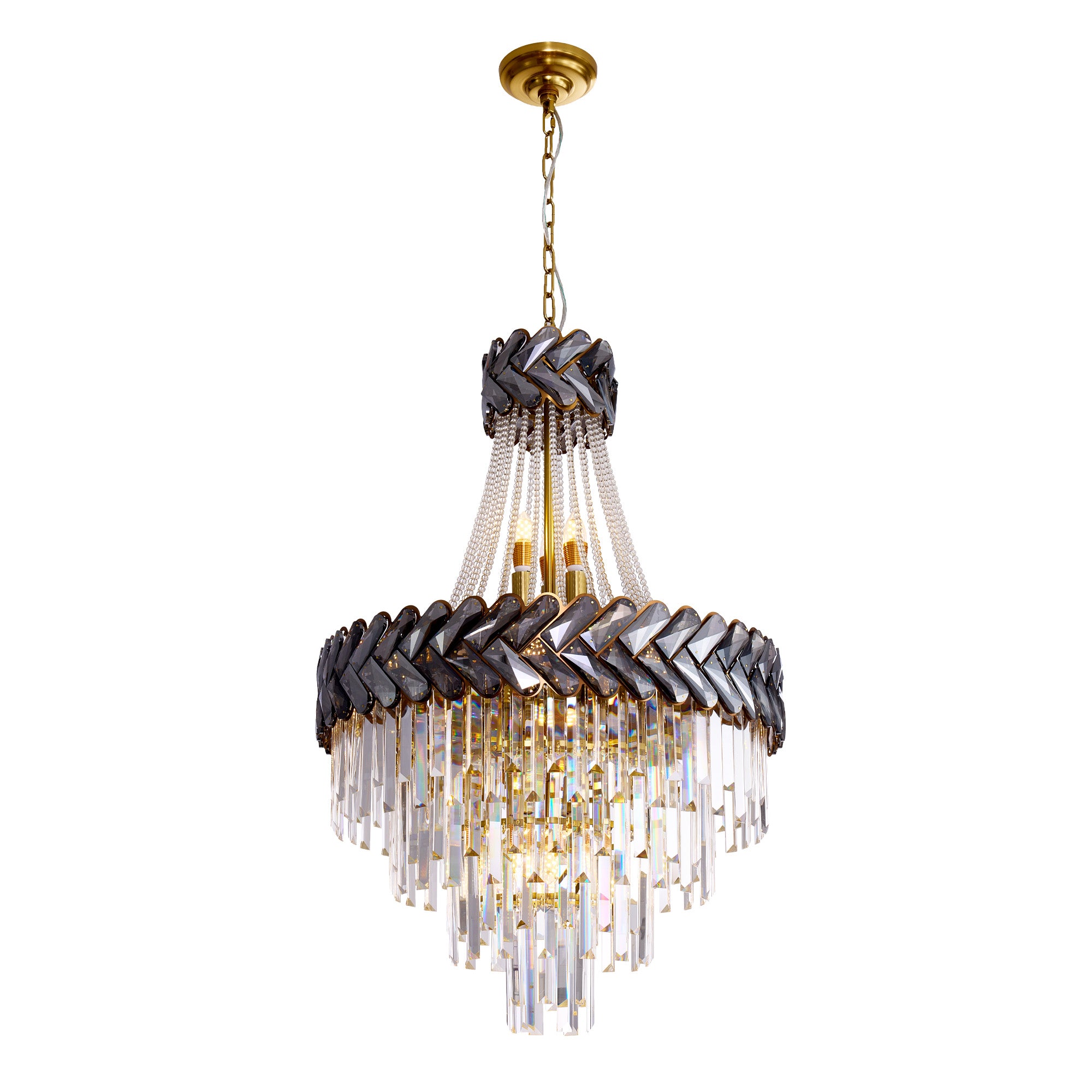 elowen-modern-luxury-black-gold-crystal-tiered-chandelier-white-background