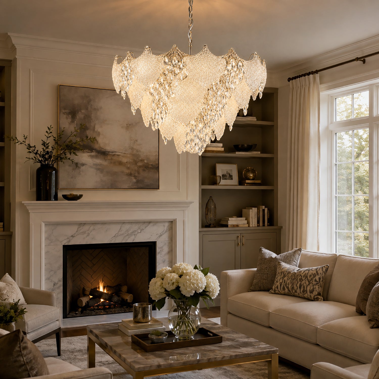 elowenne-luxury-gold-glass-leaf-k9-crystal-cascade-chandelier-living-room-sofary-lighting