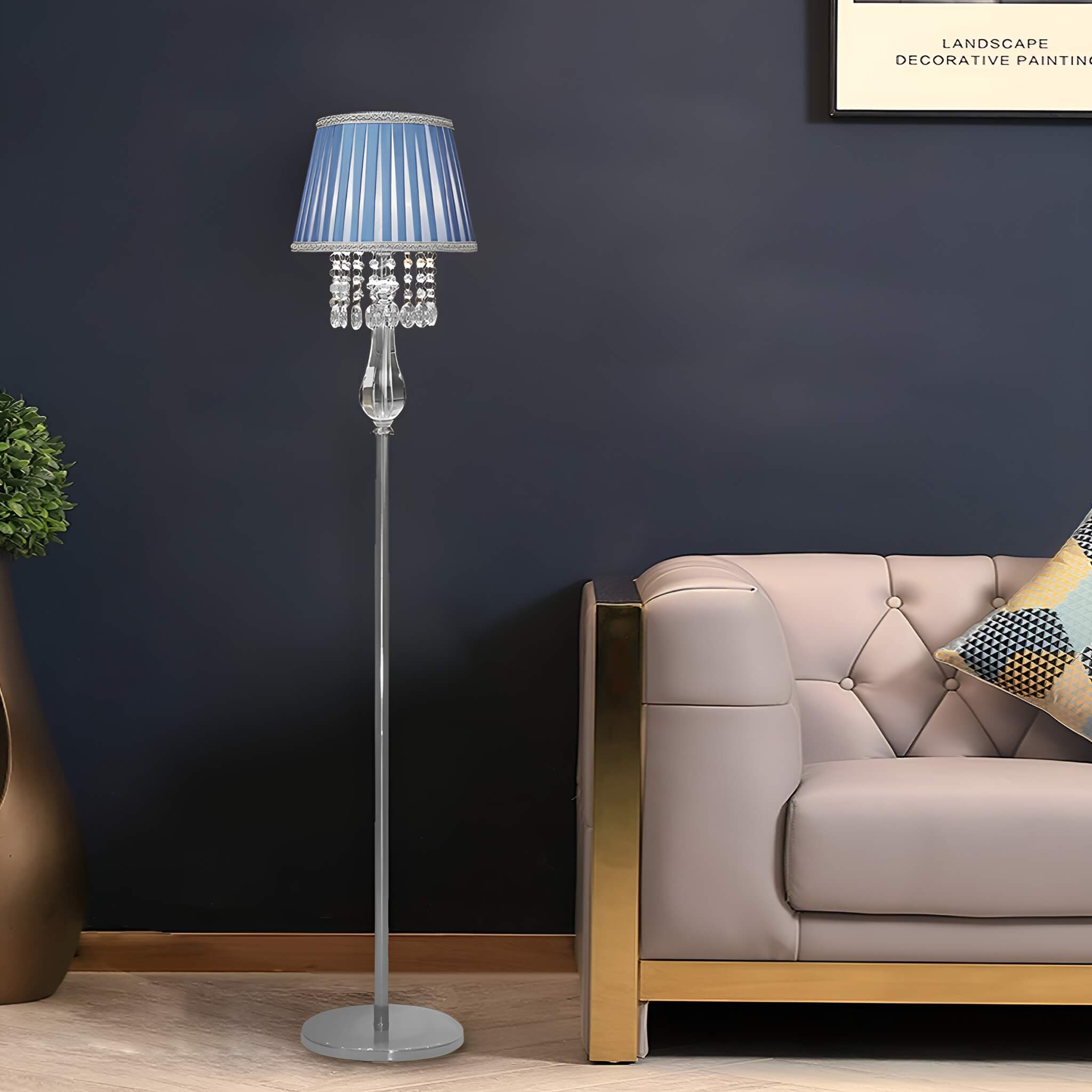 Fashion Crystal Floor Lamp -living-room|Sofary