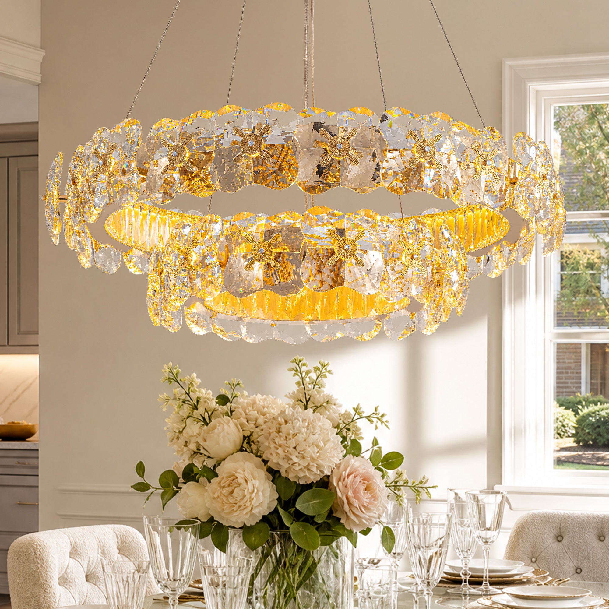 florielle-modern-gold-k9-crystal-clover-double-ring-chandelier-CH609-Sofary-20260609