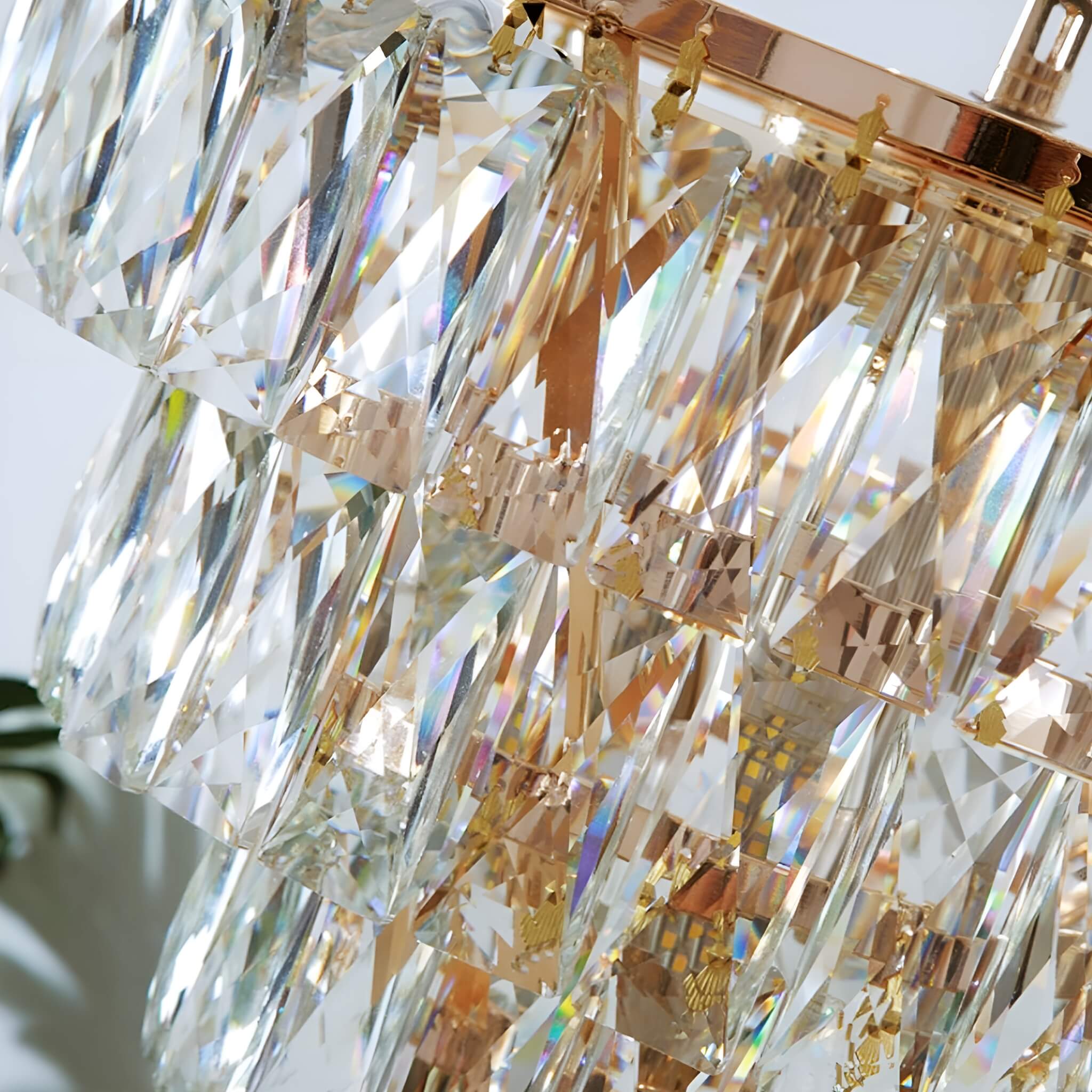 French Luxe Crystal Floor Lamp for Living Room and Bedroom -details|Sofary