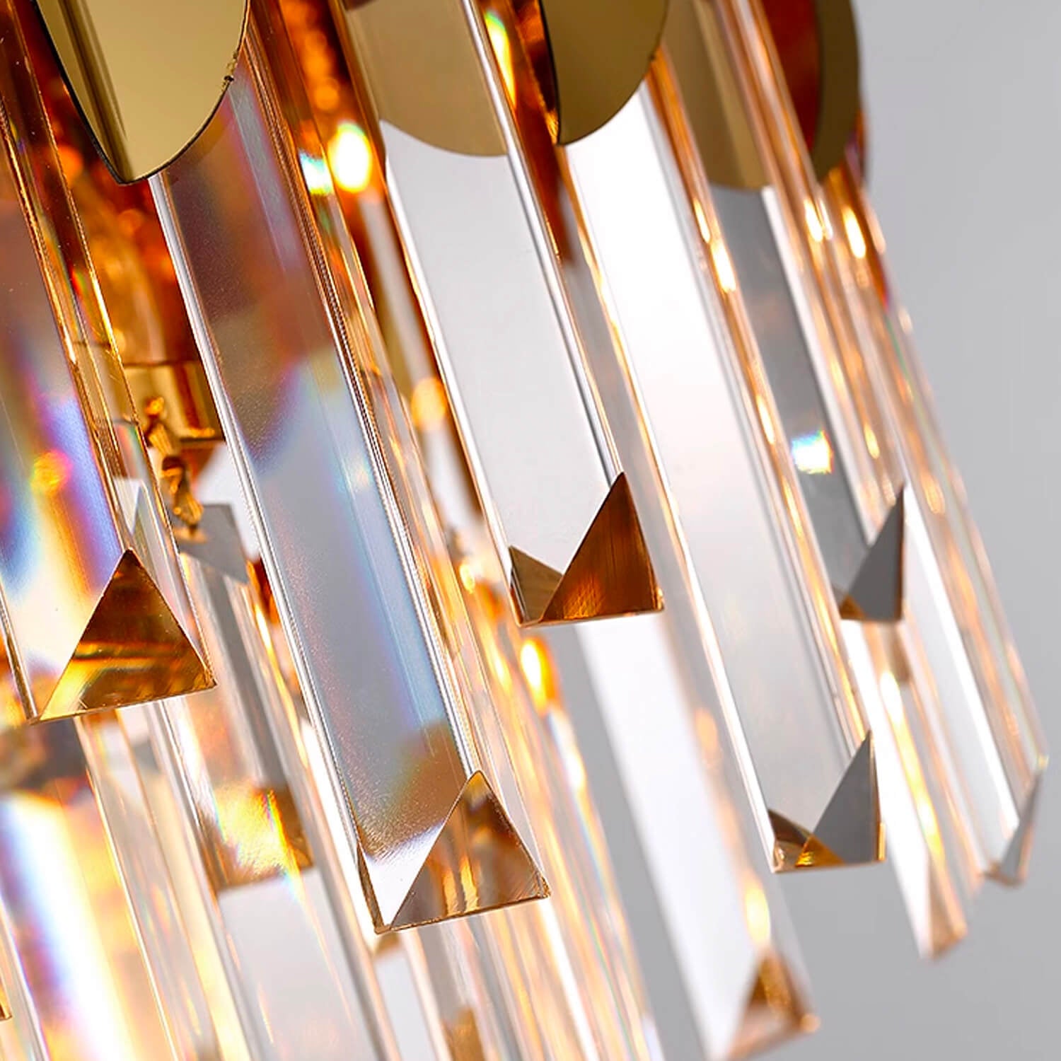 Golden Modern Luxury Living Room Crystal Chandelier texture1  |Sofary