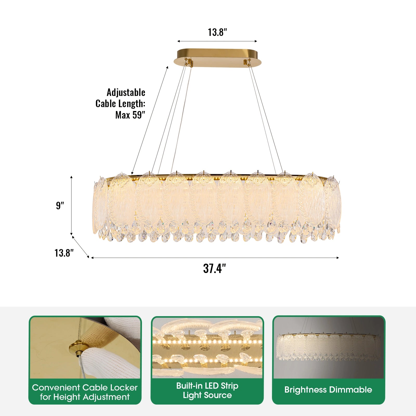 dimension-of-handcrafted-crystal-glass-leaf-oval-chandelier-ch343-sofary-lighting
