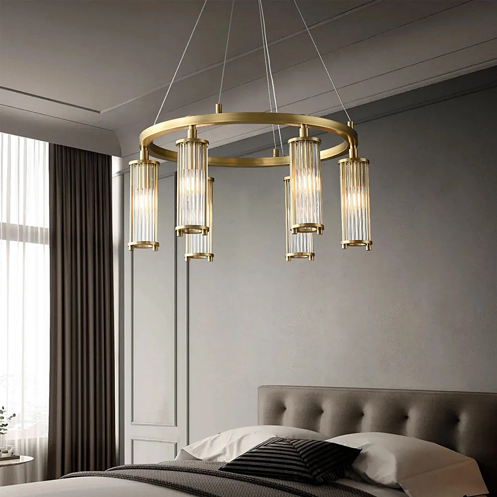 hudson-valley-gold-ring-glass-tube-chandelier-installed-in-a-bedroom-ch441-20250725-sofary-lighting