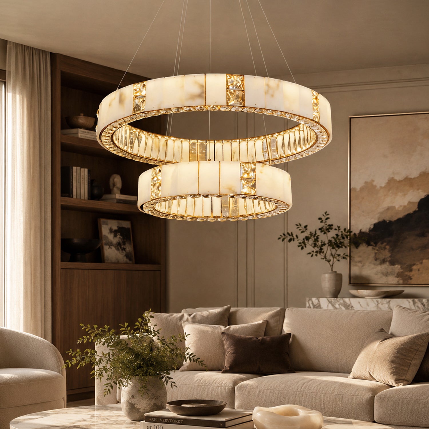 lumaire-2-tier-alabaster-crystal-ring-chandelier-sofary-lighting
