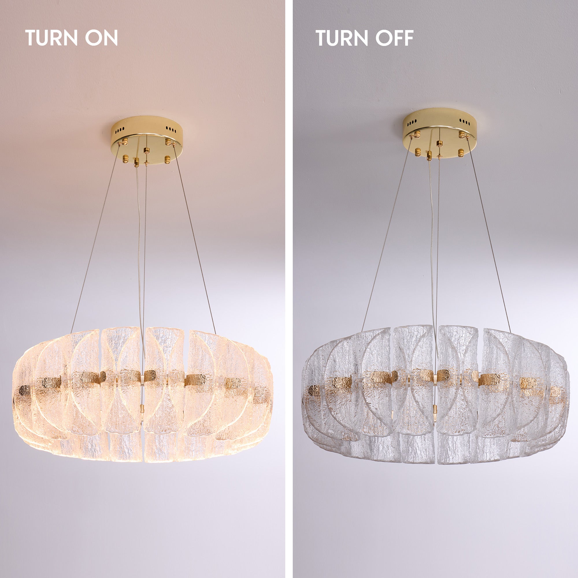lunavelle-modern-luxury-clear-glass-ring-chandelier-turn-on-and-off