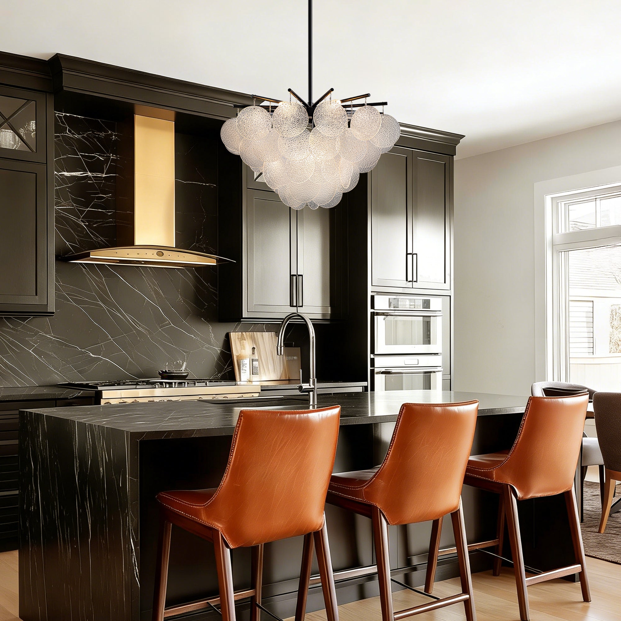 lunavera-modern-glass-textured-fan-shaped-chandelier-kitchen-island-sofary-lighting