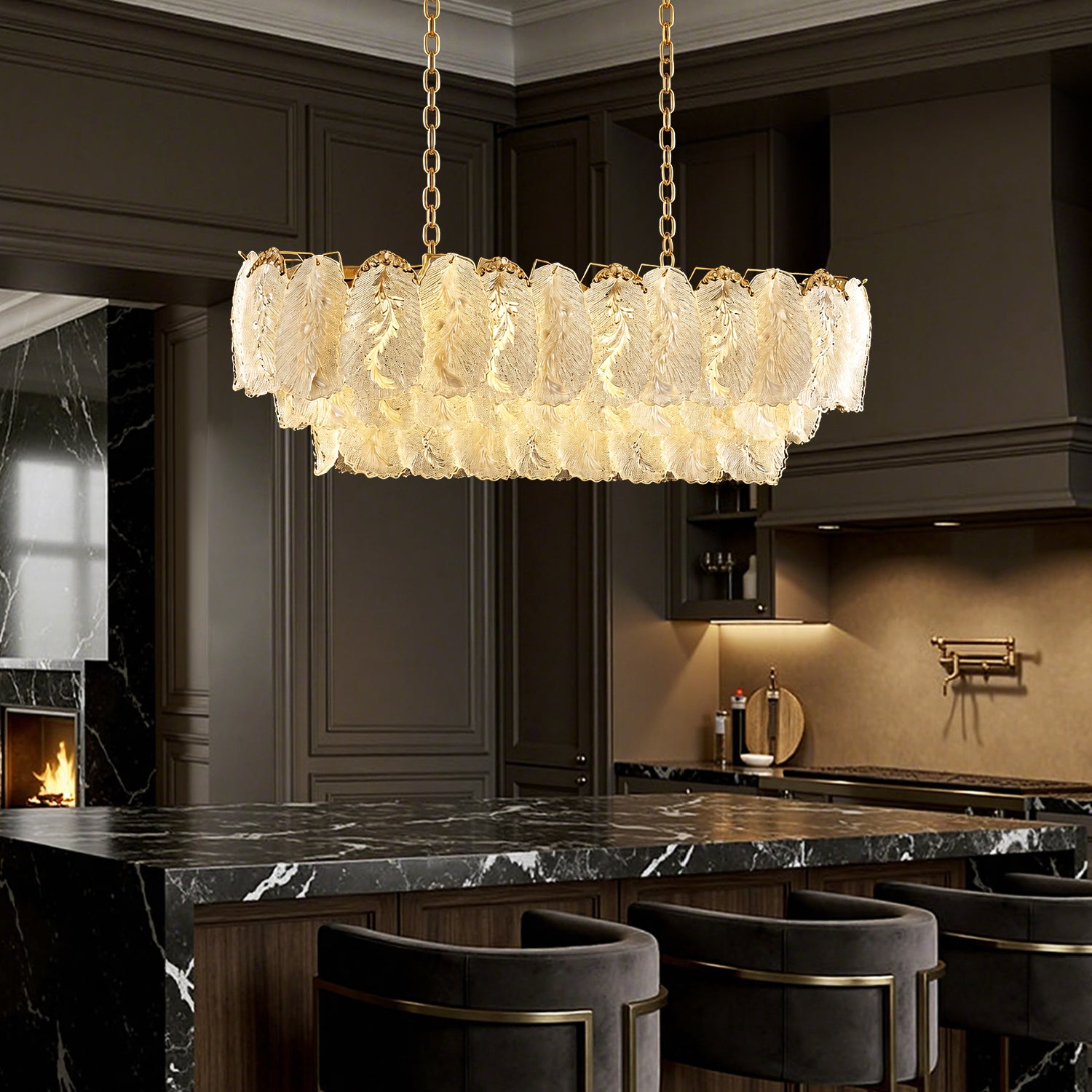 lunevia-modern-luxury-gold-feather-glass-linear-chandelier-kitchen-island-CH546-Sofary-Lighting-20250528