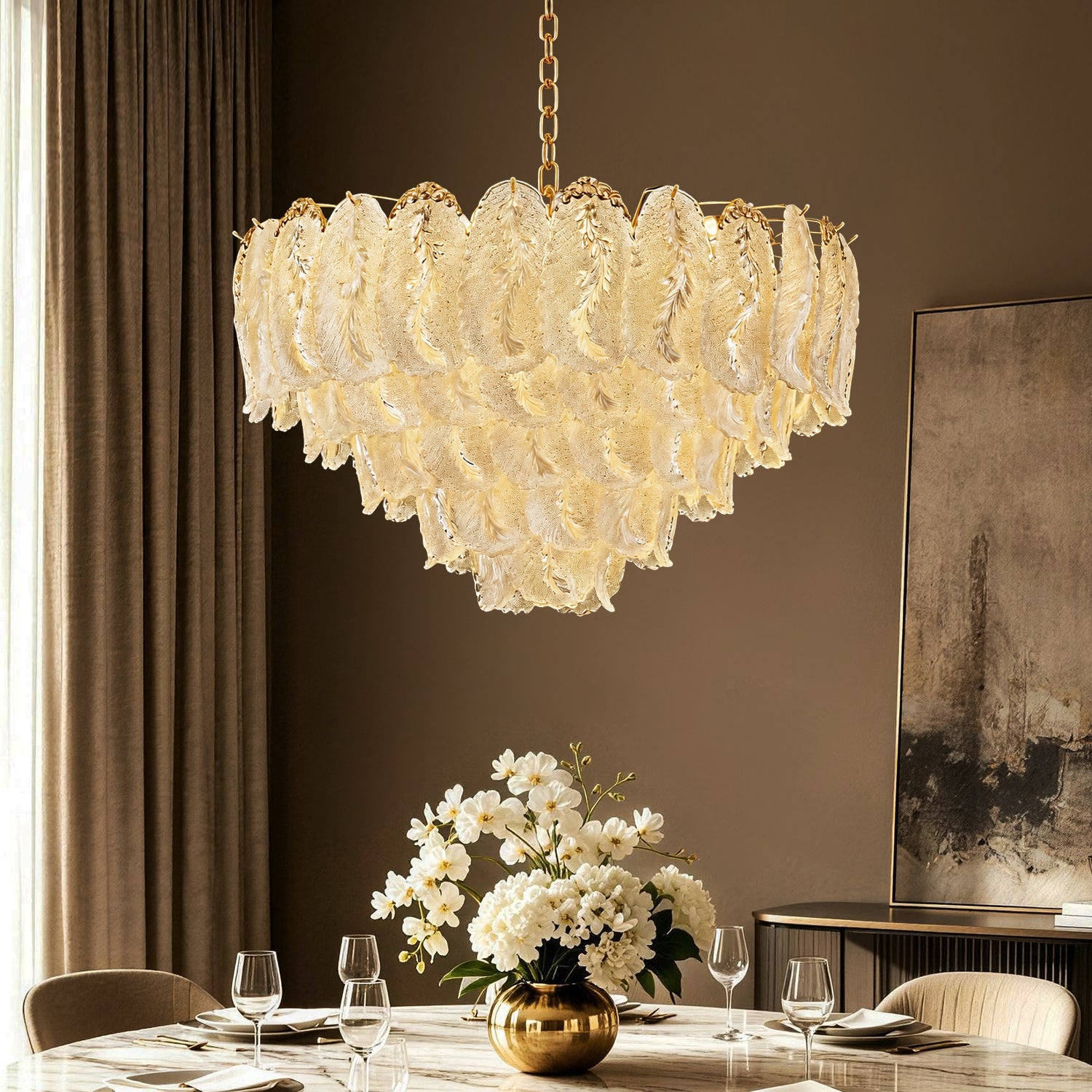 lunevia-modern-luxury-gold-feather-glass-tiered-chandelier-CH545-Sofary-Lighting-20260528
