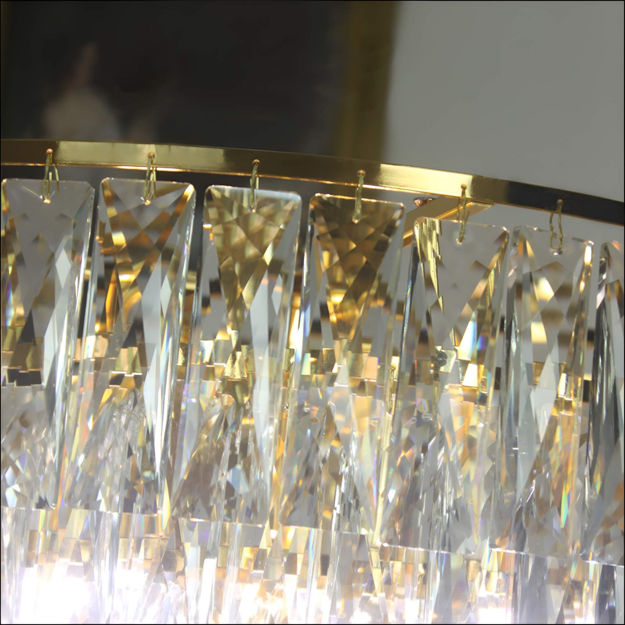 Luxe French Crystal Table Lamp for Living Room and Bedroom -detail|Sofary