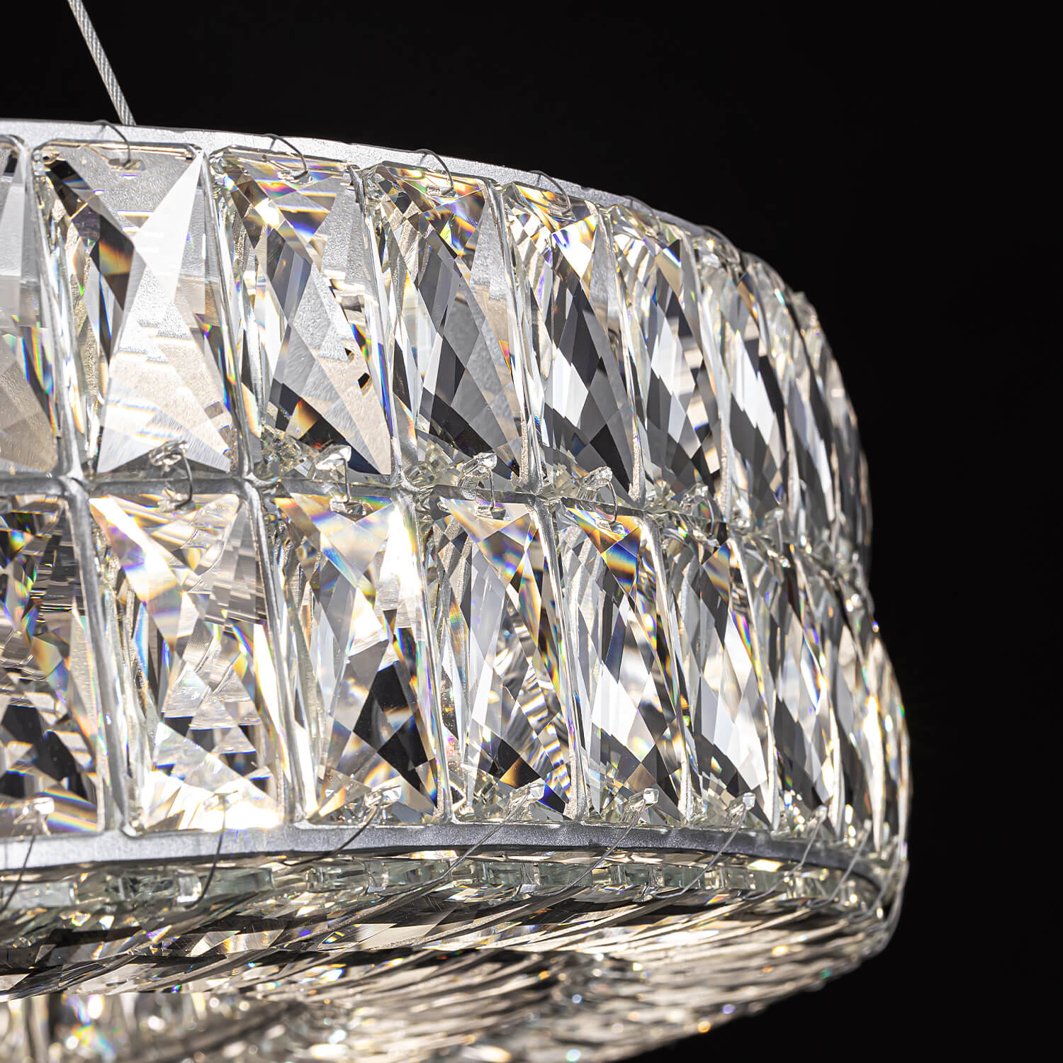 Luxury Round Crystal Chandelier