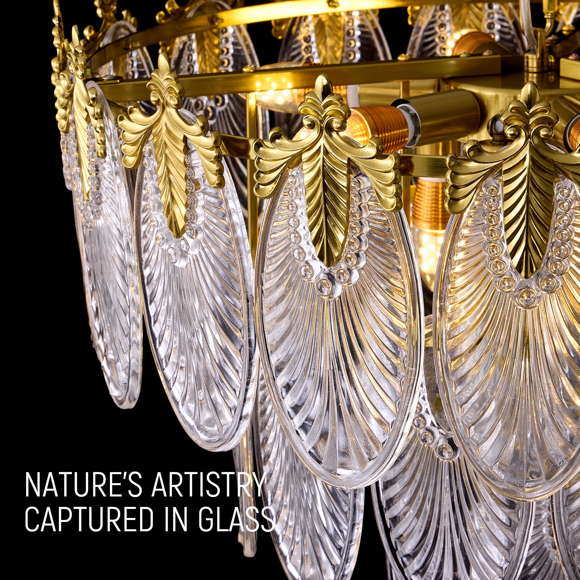 meliora-modern-luxury-gold-glass-leaf-chandelier-details-of-frame