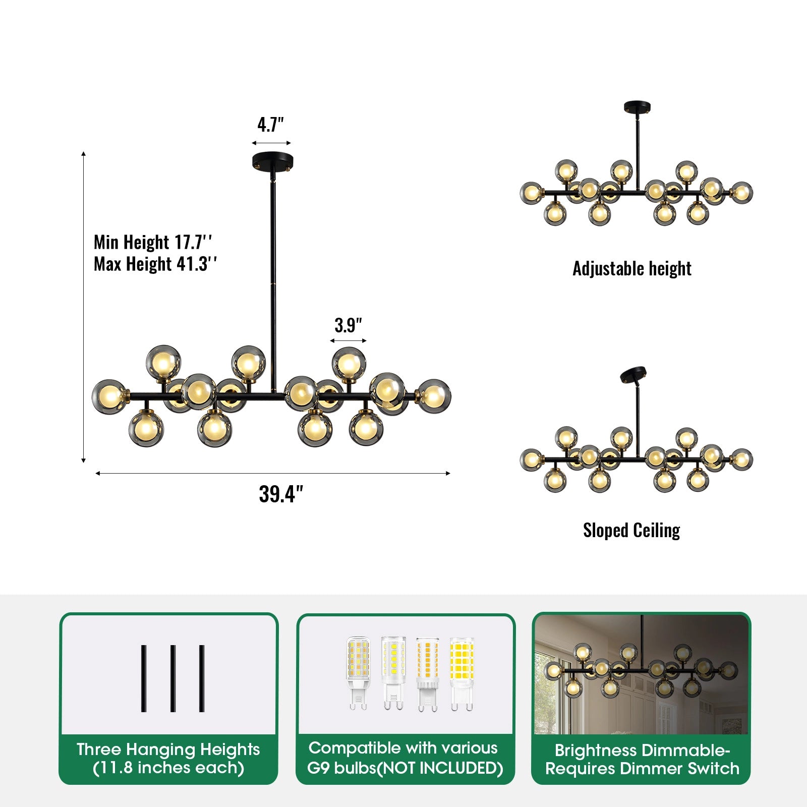 dimension-of-meteor-gray-globe-linear-chandelier-in-dining-room-sofary-lighting