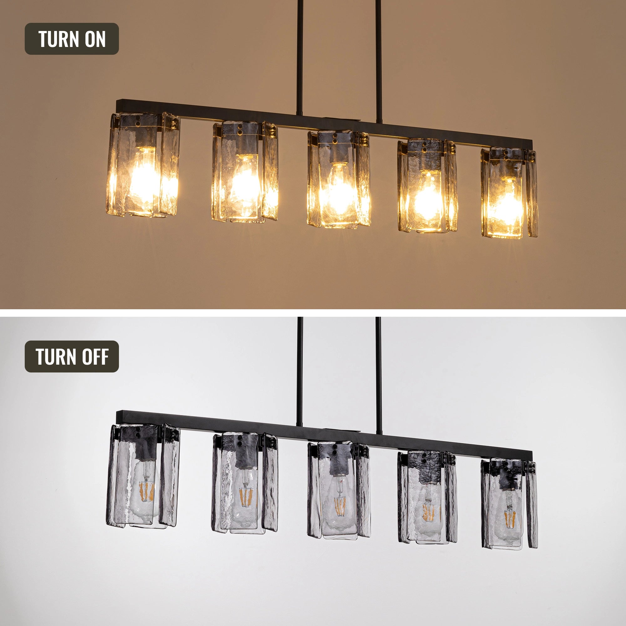 minimalist-smoked-glass-linear-chandelier-light-effect-sofary-lighting