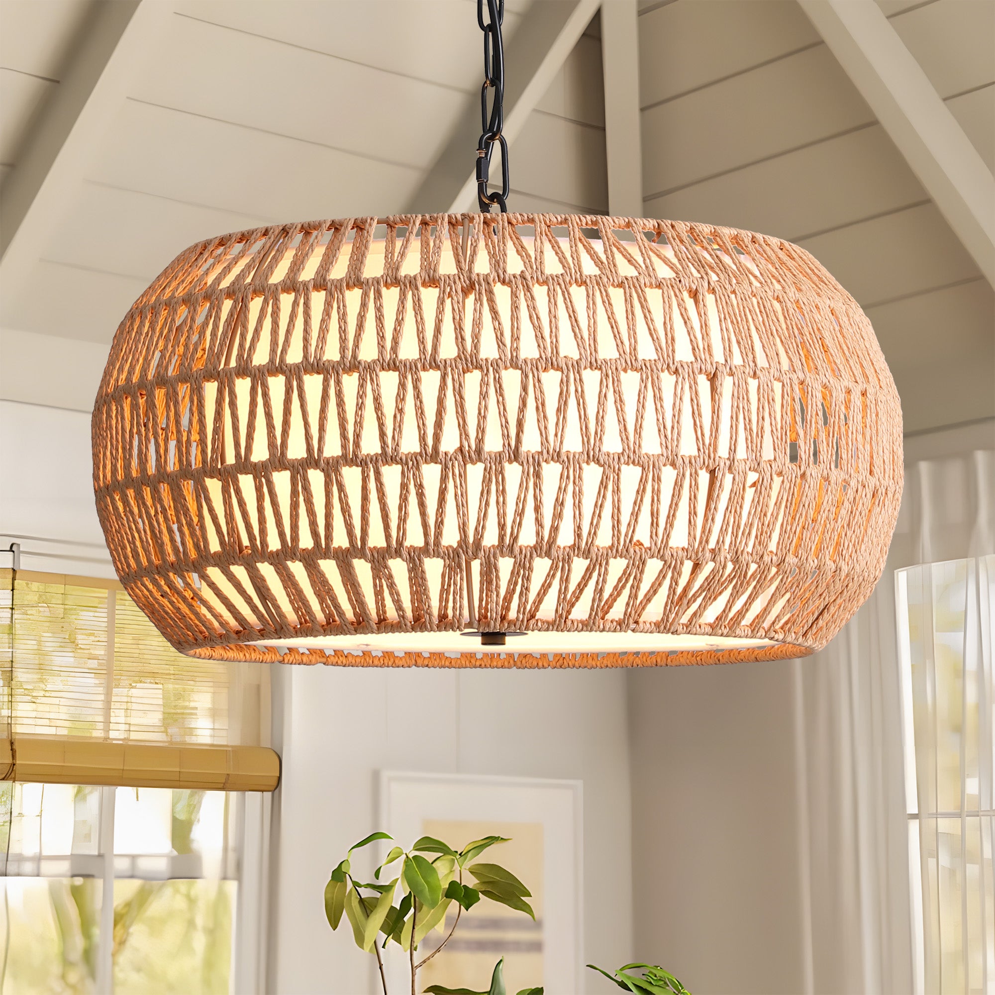 mirelle-modern-boho-woven-rattan-dome-chandelier-main-sofary-lighting