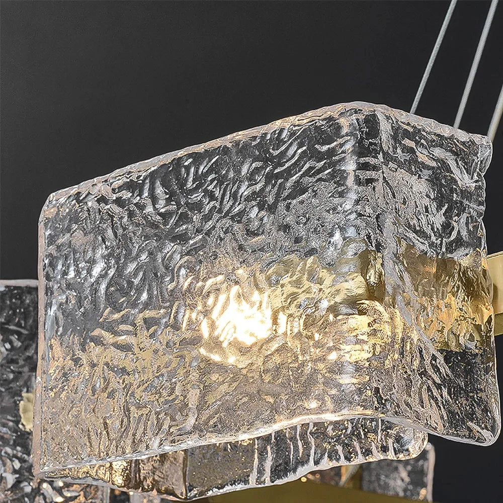 close-up-of-modern-gold-ring-chandelier-with-textured-glass-ch437-20250718-sofary-lighting